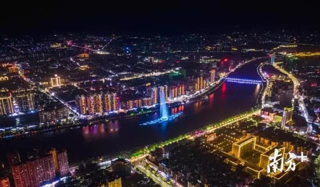 梅州vs揭阳夜景视频直播，谁才是真正的粤东夜明珠？