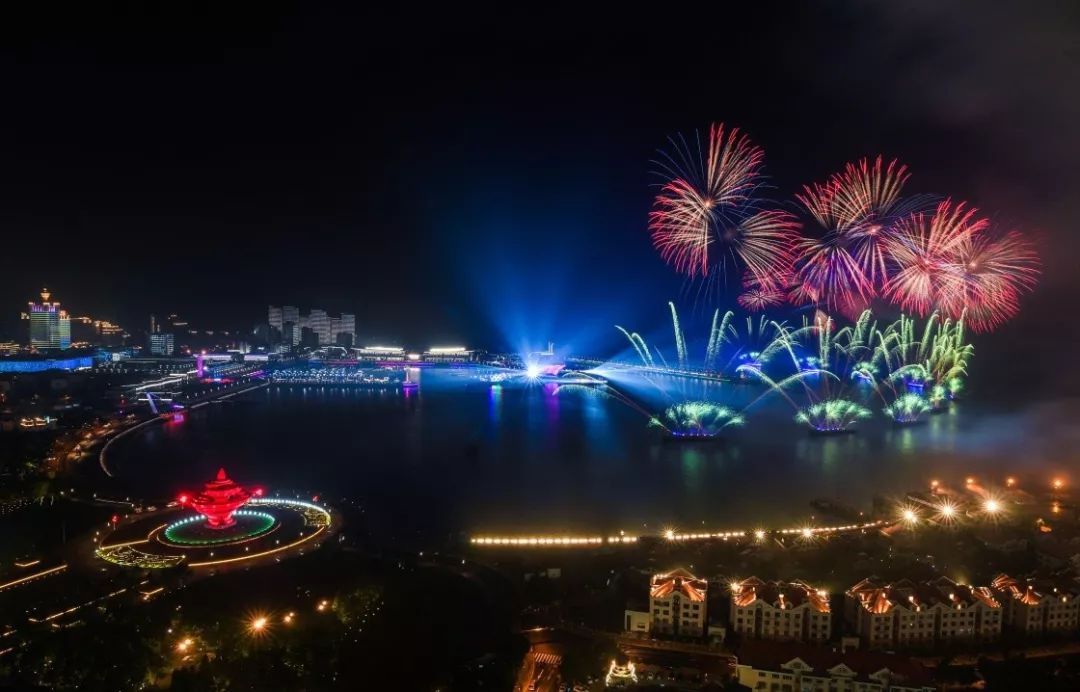 东台VS盐城夜景视频直播，谁才是苏北夜空中最靓的仔？